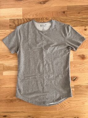 BYLT Drop Cut: LUX Short Sleeve Shirt -  Size S